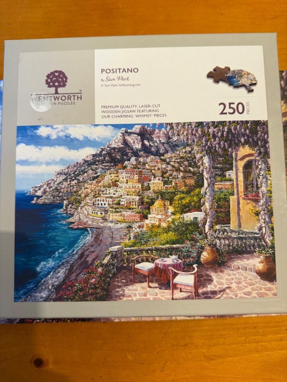 Wentworth Wooden Puzzle Positano by Sam Park 250 Pieces